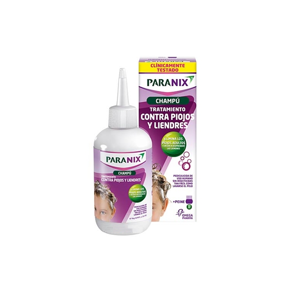 Paranix Champu Tratamiento contra Piojos y Liendres 200 ml