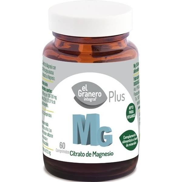 El Granero Integral Mg 500 (Citrate de magnésium) 60 gélules