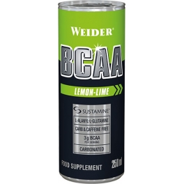 Weider BCAA RTD - Aminoacidos Liquidos 1 lata x 250 ml