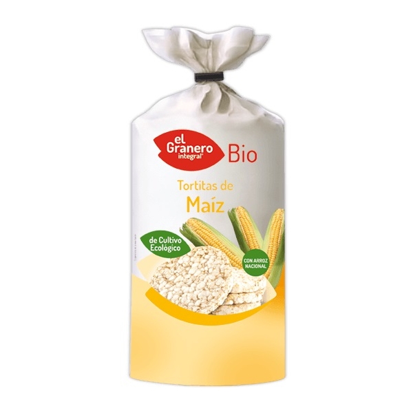 El Granero Integral Tortitas de Maíz Bio 120 gr