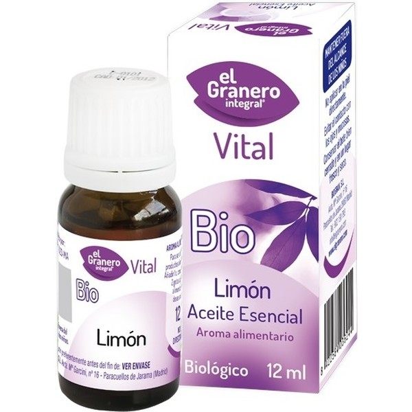 El Granero Integral Ätherisches Bio-Zitronenöl 12 ml