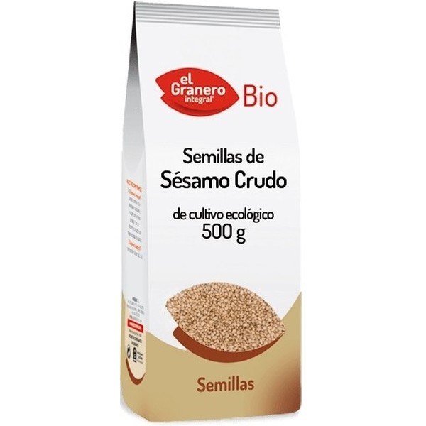 El Granero Graines de sésame crues intégrales Bio 500 gr