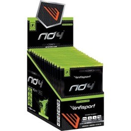 Infisport ND4 15 X 39 Gr Green Apple Flavor Powder - Energy Contribution, Mineral Salts and Amino Acids