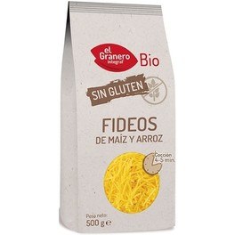 El Granero Integral Fideos sin Gluten Bio 500 gr