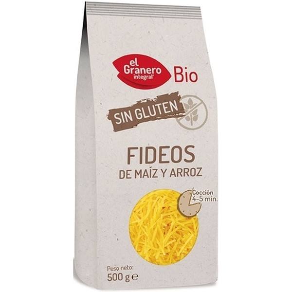 El Granero Nouilles Intégrales sans Gluten Bio 500 gr