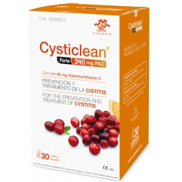 Vita Green Cysticlean Forte 240 mg PAC 30 sobres x 2 gr