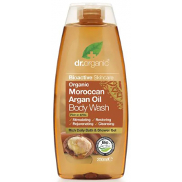 Dr Organic Moroccan Argan Oil Body Wash - Gel de Baño de Aceite de Argan 250 ml