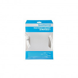 Shimano Cable Freno/funda/topes Ctra.ptfe Blanco