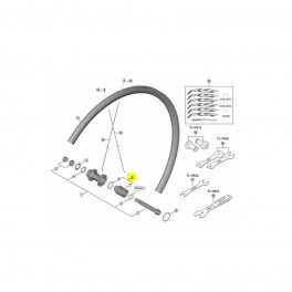 Shimano Nucleo Buje Rueda Wh-rs170 Cl R12