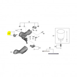 Shimano Embellecedor Maneta 7020/7025 Izdo C/tor