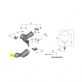 Shimano Par Gomas Maneta St- Rx600 R7020 R7025