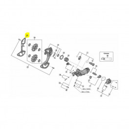 Shimano Portapoleas Int.cambio Rd-m9100/m8100/
