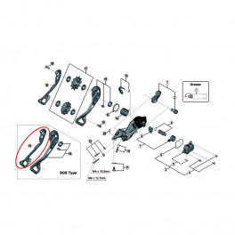 Shimano Portapoleas Int.cambio M9000 Sgs