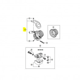 Shimano Cobertura Maneta Sl-3s41e Y Tornillo