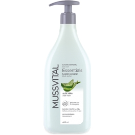 Mussvital Essentials Locion Hidratante Aloe Vera 400 ml