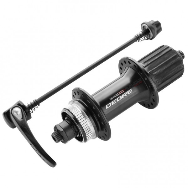 Shimano Buje Tra. Deore 32h Qr. C.lock Negro