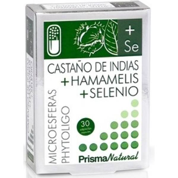 Prisma Natural Castaño de Indias + Hamamelis + Selenio 30 caps