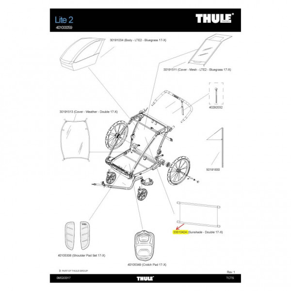 Thule Parasol Carros-2 Multideporte Th Dobles