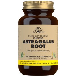 Solgar® Racine d'Astragale Chinois (Astragalus membranaceus) - 100 Capsules Végétales