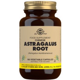 Solgar® Chinese Astragalus Root (Astragalus membranaceus) - 100 cápsulas vegetais
