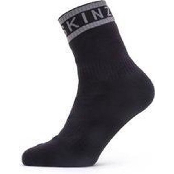 Sealskinz Calcetines Impermeables Hydrostop Negro/gris