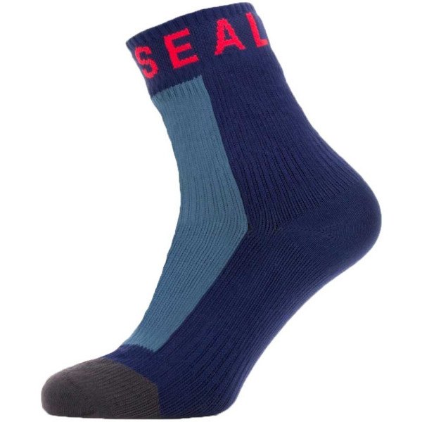 Sealskinz Medium Warm Weather Waterproof Socks Bleu/Gris/Rouge
