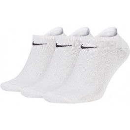 Nike Calcetines 3ppk Value No Show Hombre Blanco/negro
