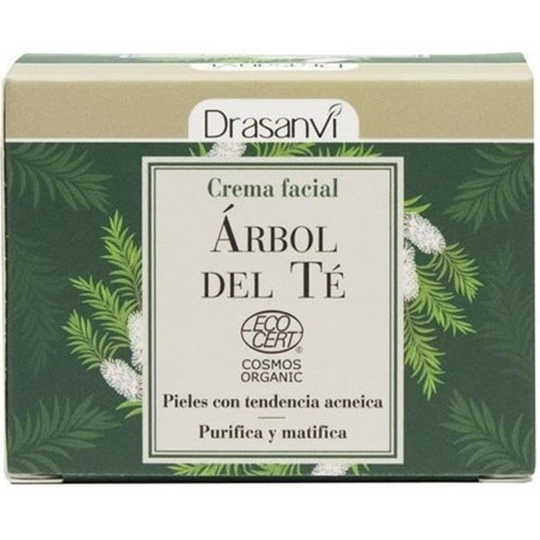 Drasanvi Creme Facial Tea Tree Orgânico 50 ml