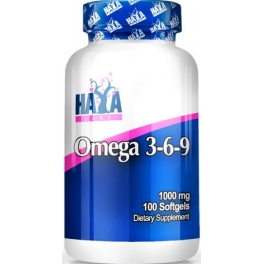 Haya Labs Omega 3-6-9 1000 mg 100 caps