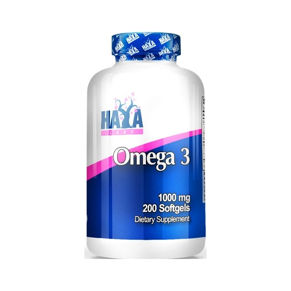 Haya Labs Omega 3 1000 mg 200 caps
