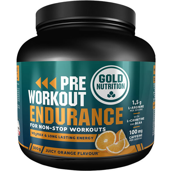 Gold Nutrition Pre-Workout Uithoudingsvermogen 300 gr