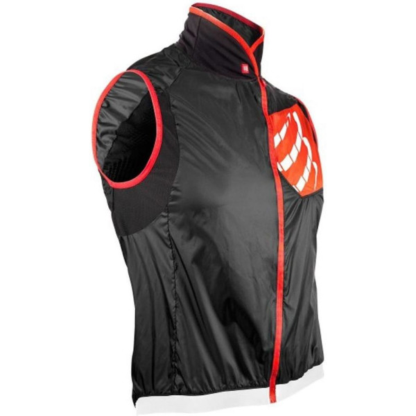 Compressport Cycling Hurricane WindProtect Vest -Negro