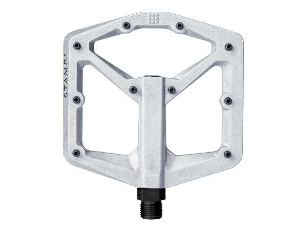 Crankbrothers Pedal Stamp 2 Large Raw Silver Nuevo