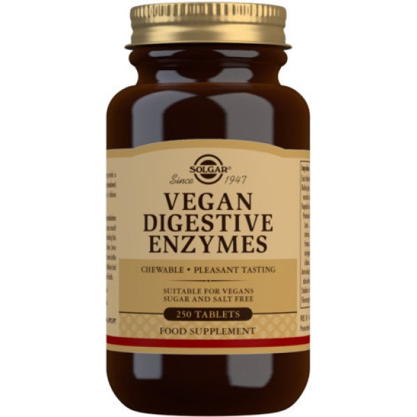 Solgar Vegan Enzymes Digestives 250 Comp