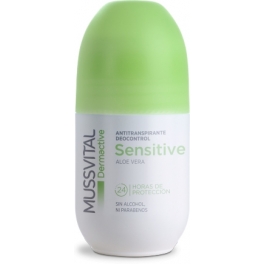 Mussvital Dermactive Desodorante Roll On Sensitive Aloe Vera 1 bote x 75 ml