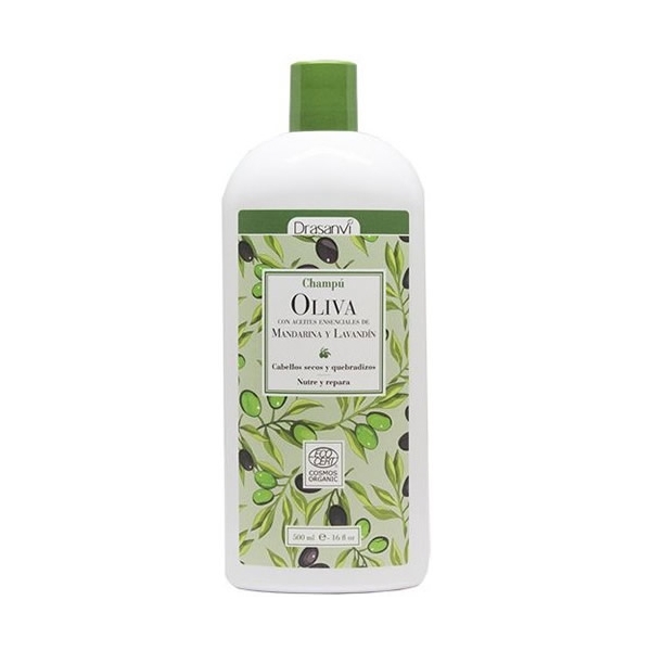 Shampoo all'olio d'oliva biologico Drasanvi 500 ml