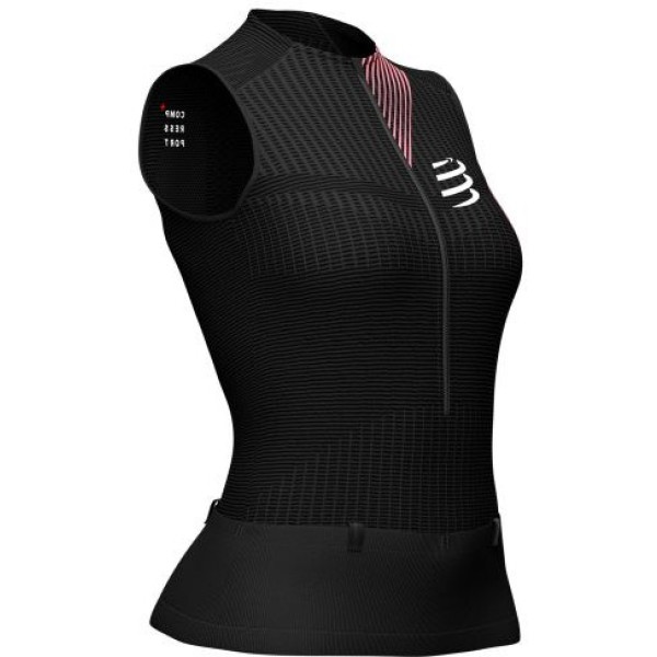 Compressport Camiseta Sin Mangas Trail Postural Mujer Negro