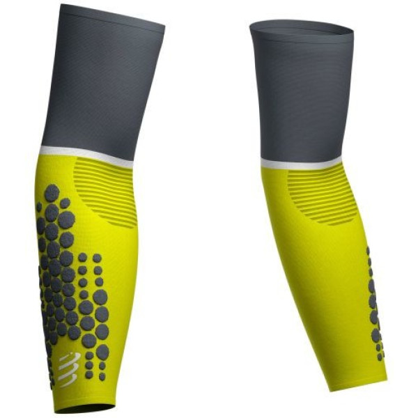 Compressport Compression Sleeves Lime/grey