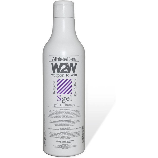 W2W Sgel Gel + Shampoo Doccia Nutriente 1 flacone x 500 ml