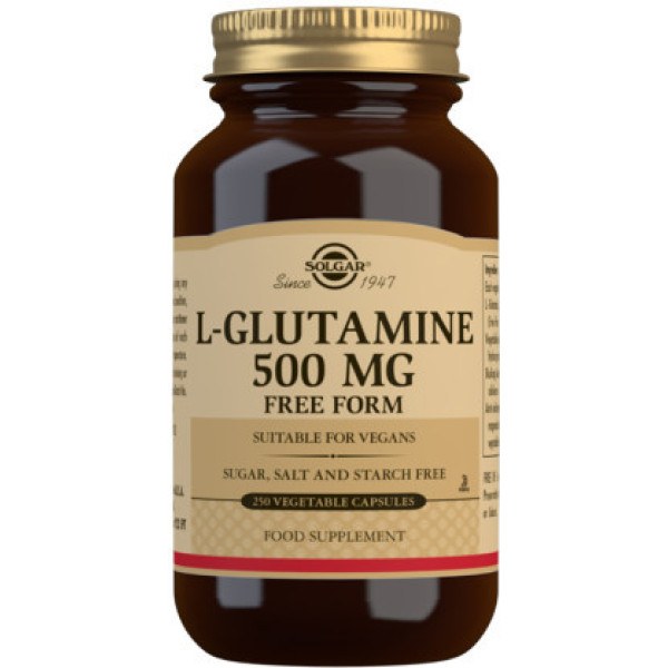 Solgar L-glutamine 500 mg 250 Vcaps
