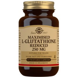 Solgar L-glutatione max 250 mg 60 capsule vegane