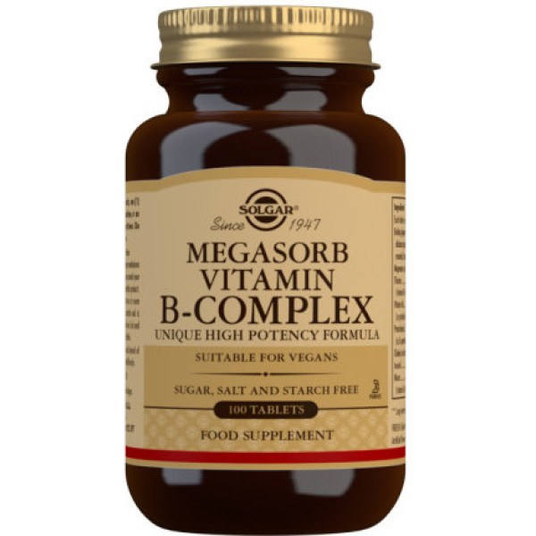 Solgar Megasorb B Complex 50 100 Comp