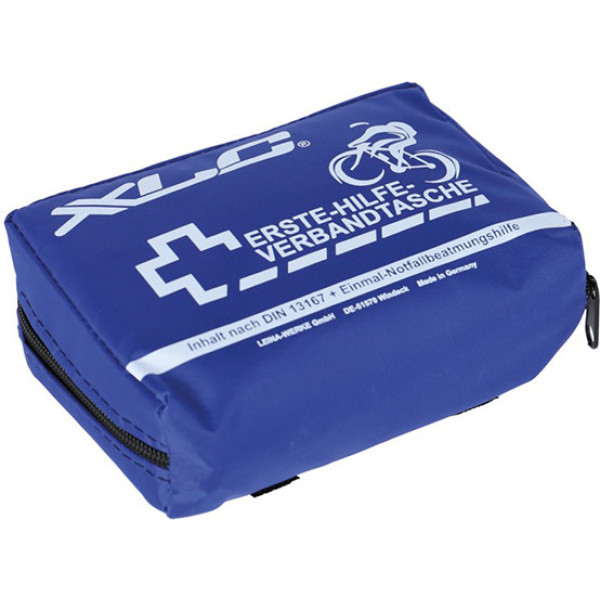 Xlc Fa-a02 First Aid Kit 150x50x100 Mm Din13167 Avec Masque Bleu