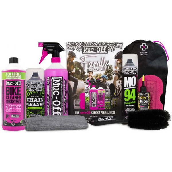 Kit di pulizia per la cura della bici della famiglia Muc-off