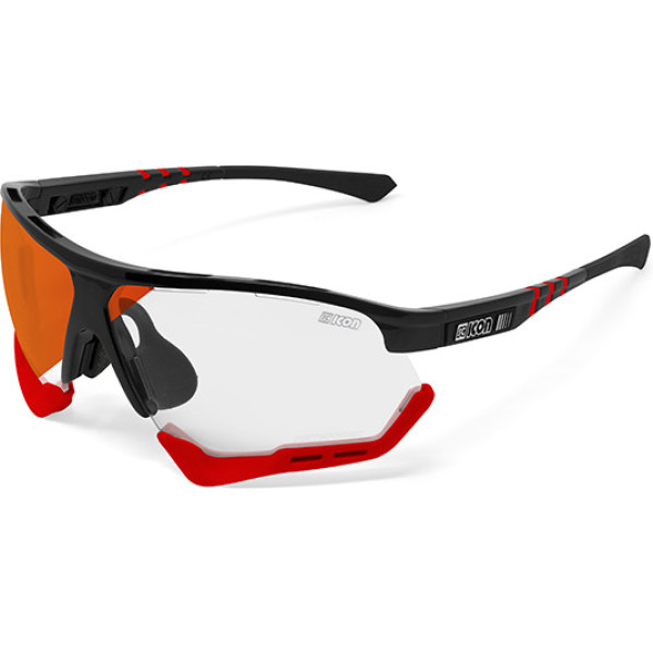 Scicon Aerocomfort Scnpp Goggles Multireflective Lens Red / Black Frame