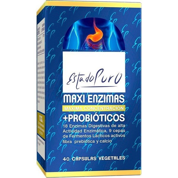 Tongil Pure State Maxi Enzymes + Probiotics - 40 Capsules