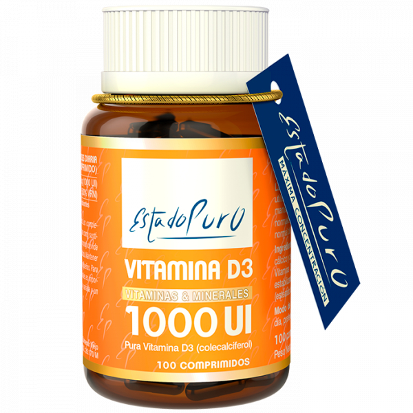 Tongil Pure State Vitamine D3 1000 UI - 100 Gélules