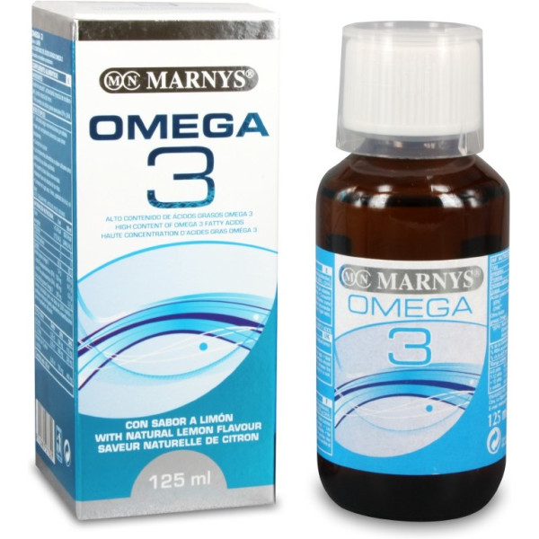 Marnys Omega 3 sabor limão marinho 125 ml