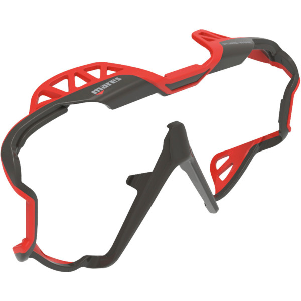 Masque Mares Pure Wire Frame gris/rouge