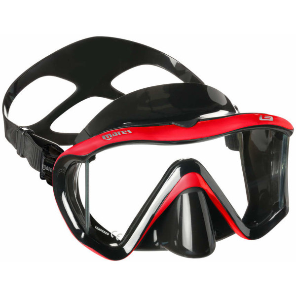 Masque Mares I3 Sunrise Noir/Rouge/Noir